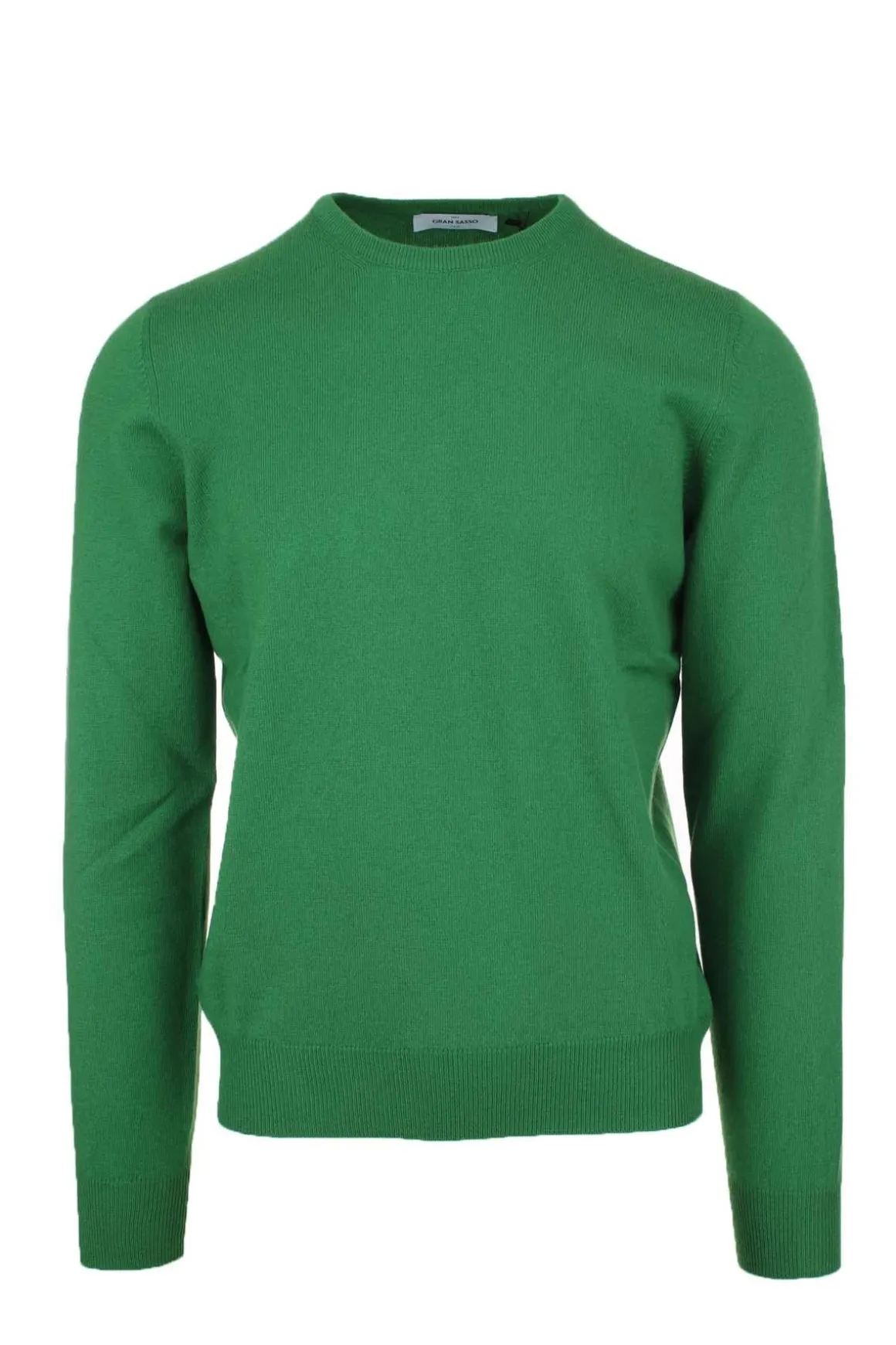 Maglia girocollo in lana cachemire