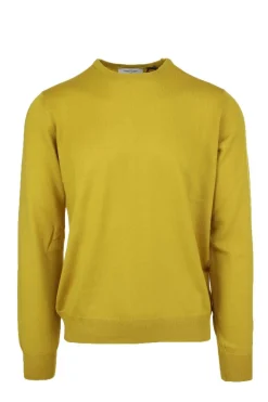 Maglia girocollo in lana merinos