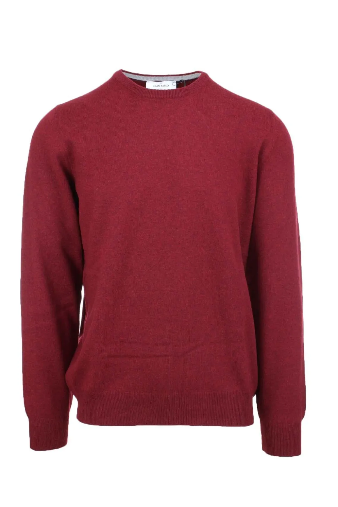 Maglia girocollo in lana cachemire