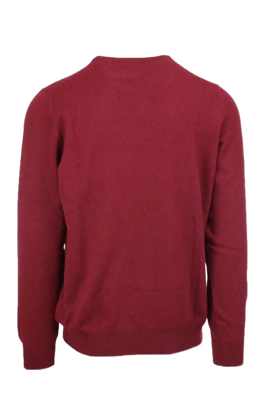 Maglia girocollo in lana cachemire