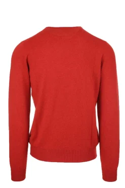 Maglia girocollo in lana cachemire