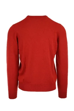 Maglia girocollo in lana cachemire