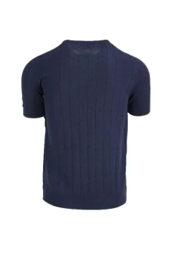 Maglia girocollo in seta