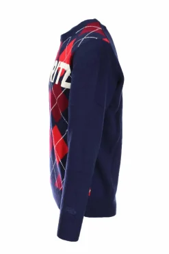 Maglia girocollo rombi ST. Moritz