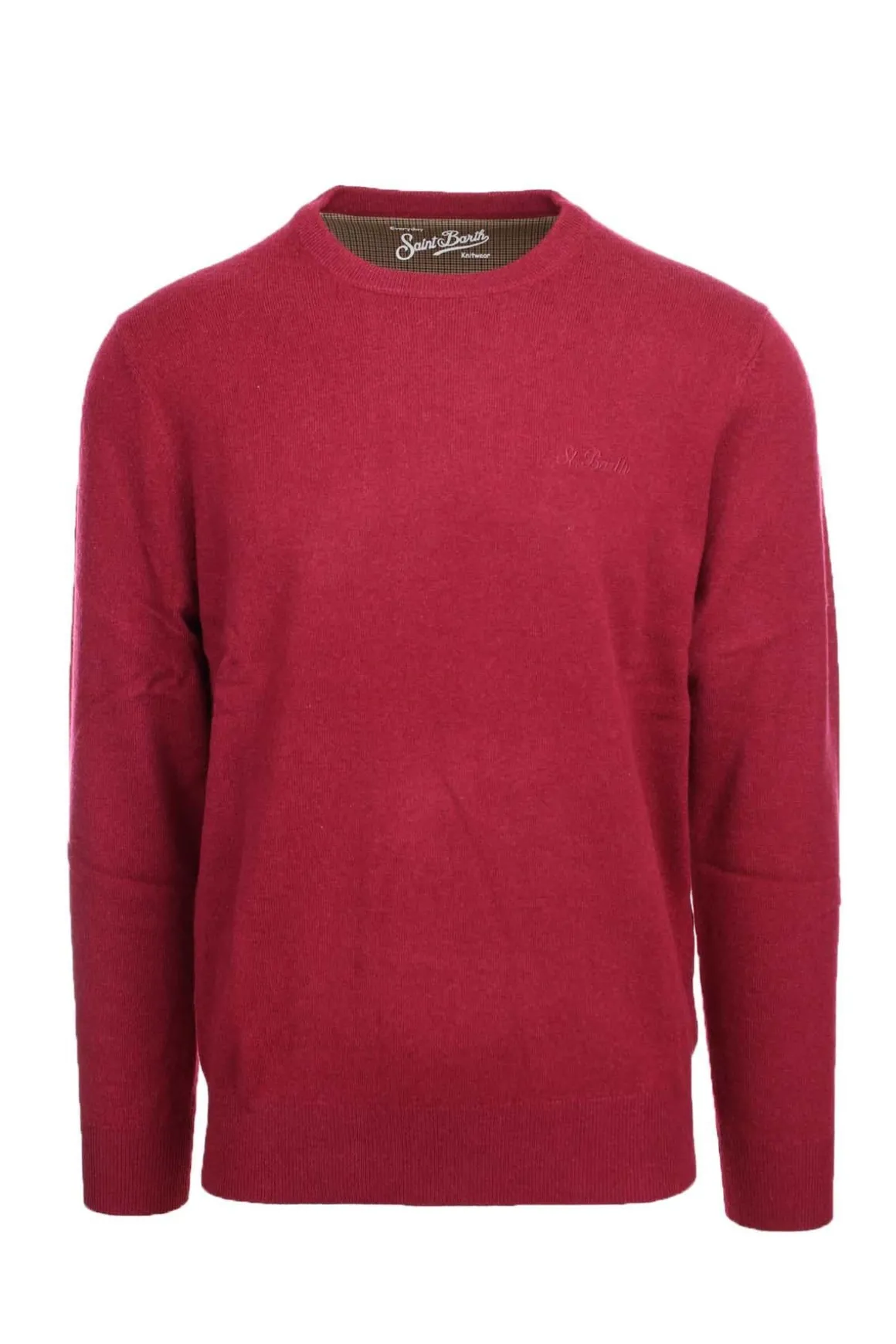 Maglia in lana con logo ricamato.