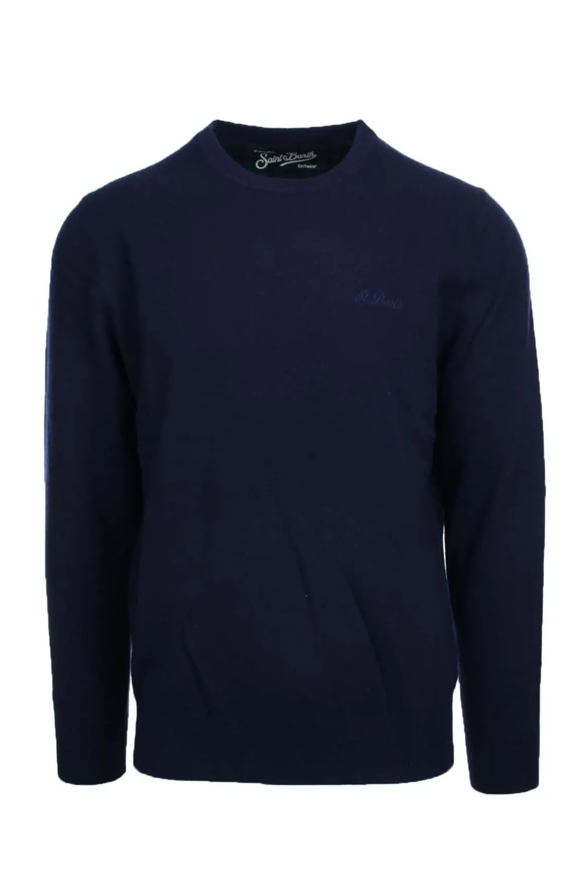 Maglia in lana con logo ricamato.