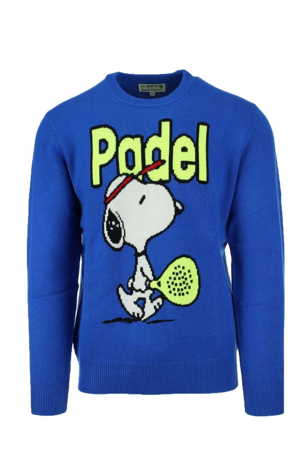 Maglia pullover girocollo in lana Padel