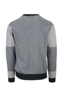 Maglia pullover girocollo a quadri