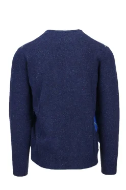 Maglia pullover girocollo rombi Donegal Argyle