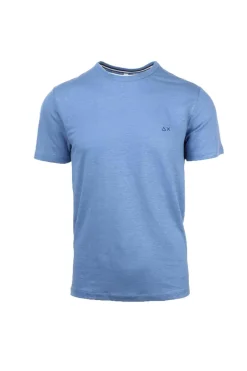 Maglia t shirt in filo di lino