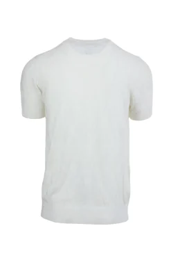 Maglia Uomo Filo Seta Cotone Intarsi