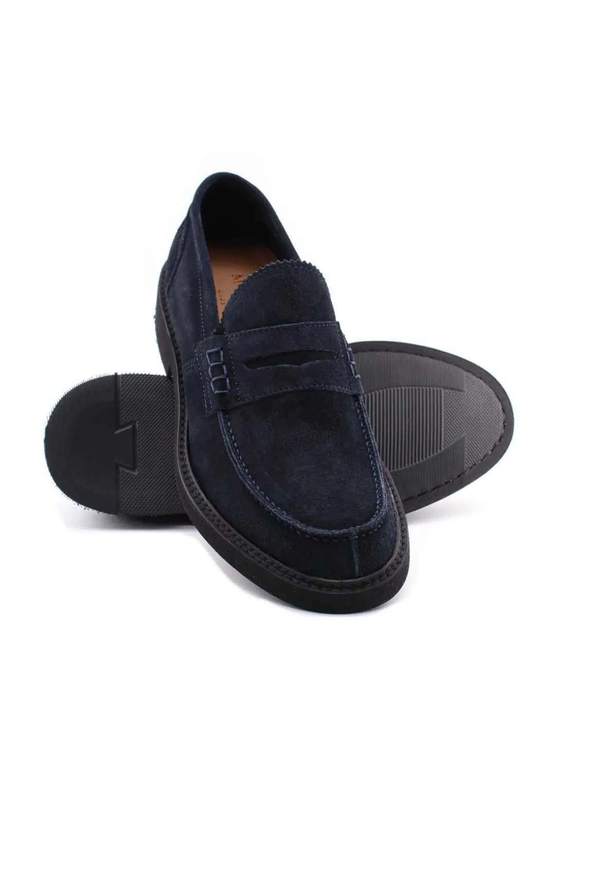 Mocassini in camoscio