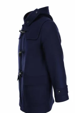 Montgomery con cappuccio e alamari