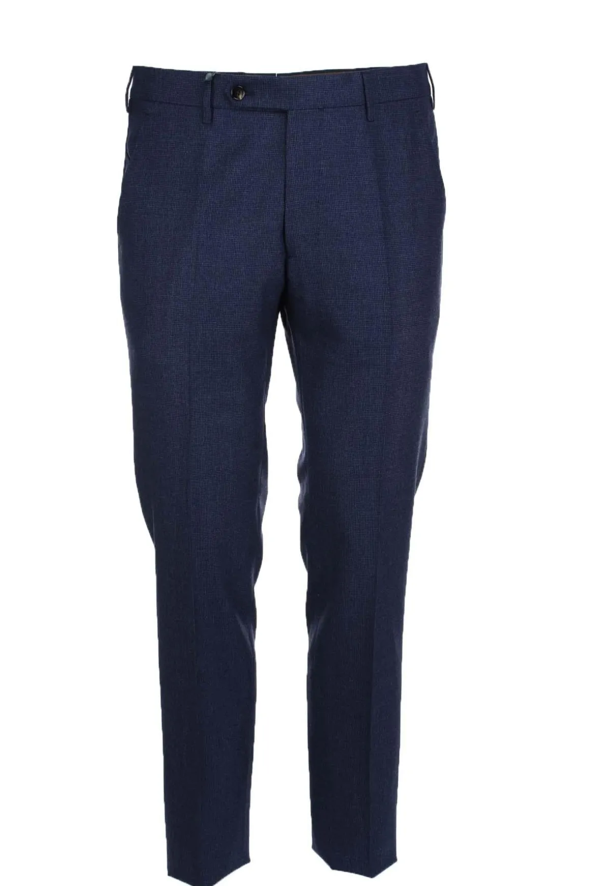 Pantalone tasche america in lana microfantasia