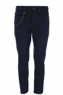 Pantalone 5 tasche in cotone armaturato