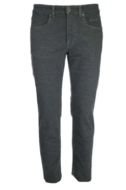 Pantalone 5 tasche micropuntinato stretch