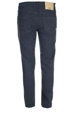 Pantalone 5 tasche micropuntinato stretch