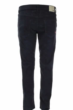 Pantalone 5 tasche velluto micro puntinato