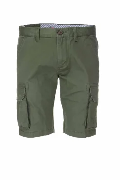 Pantalone bermuda cargo con tasconi