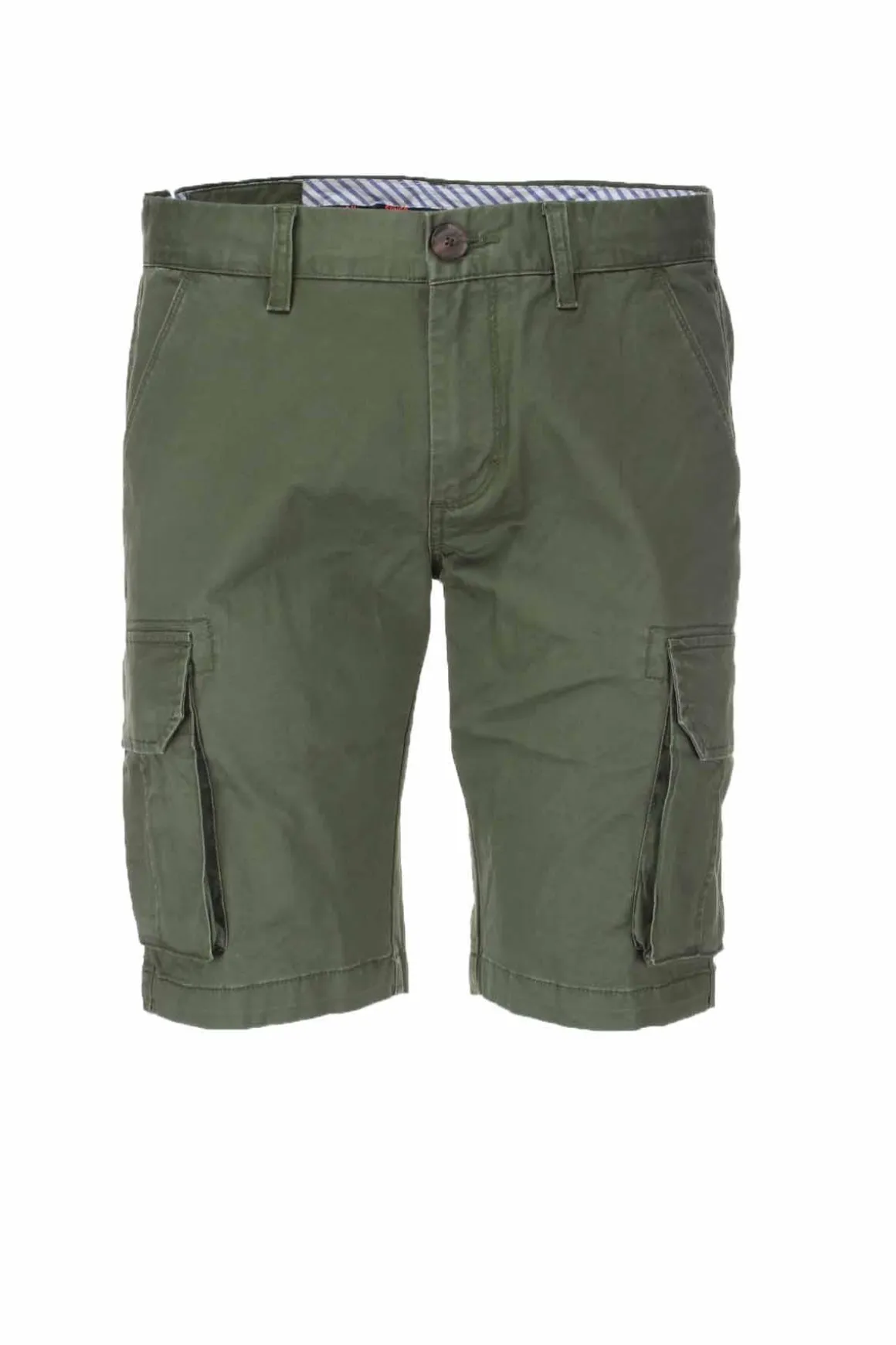 Pantalone bermuda cargo con tasconi