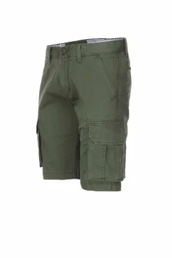 Pantalone bermuda cargo con tasconi