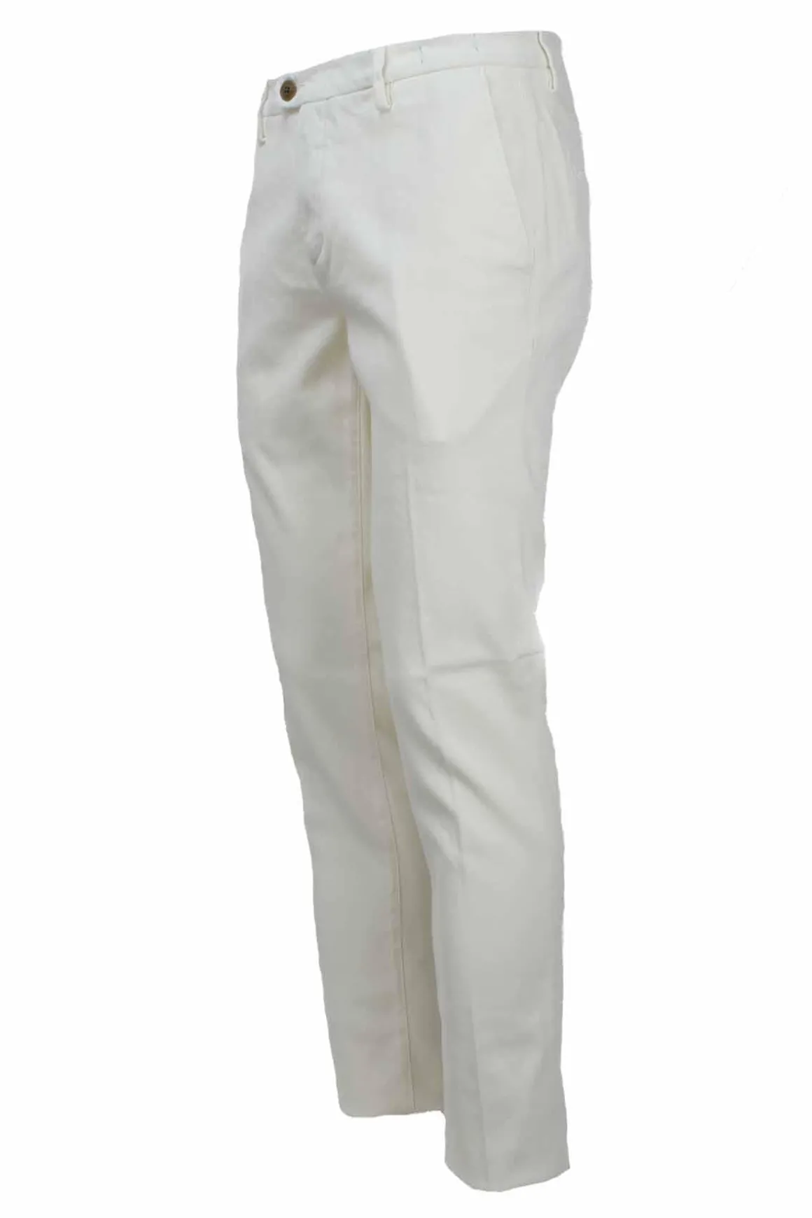 Pantalone chino cotone armaturato stretch