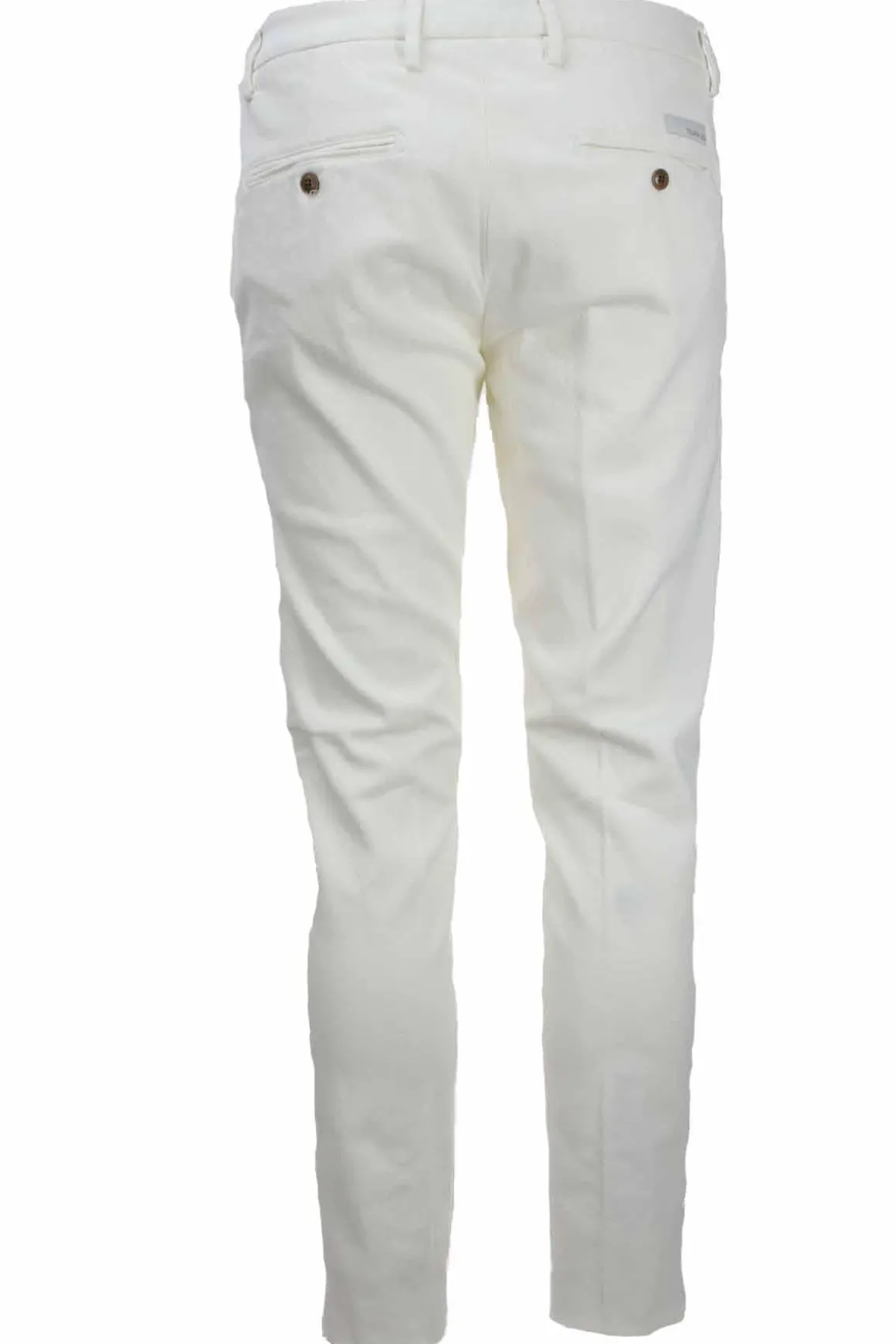 Pantalone chino cotone armaturato stretch