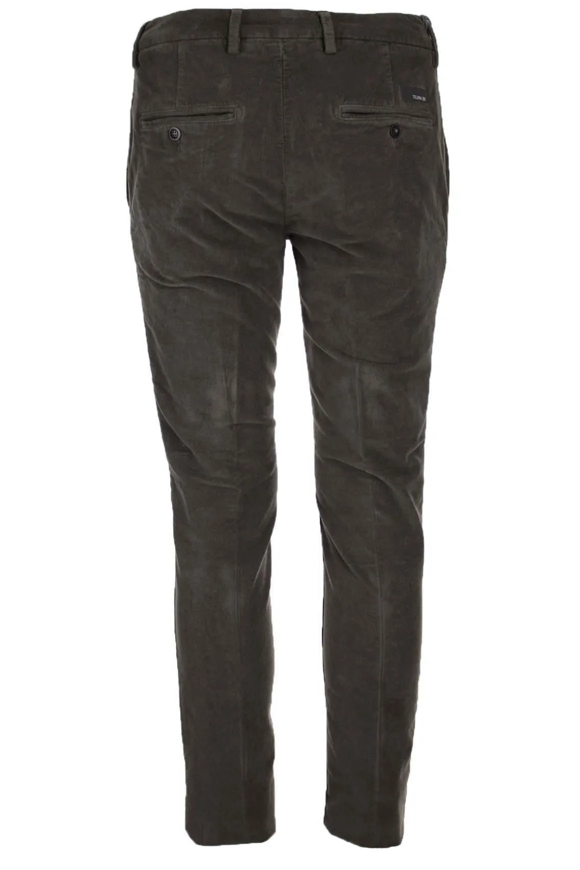 Pantalone chino in cotone armaturato stretch