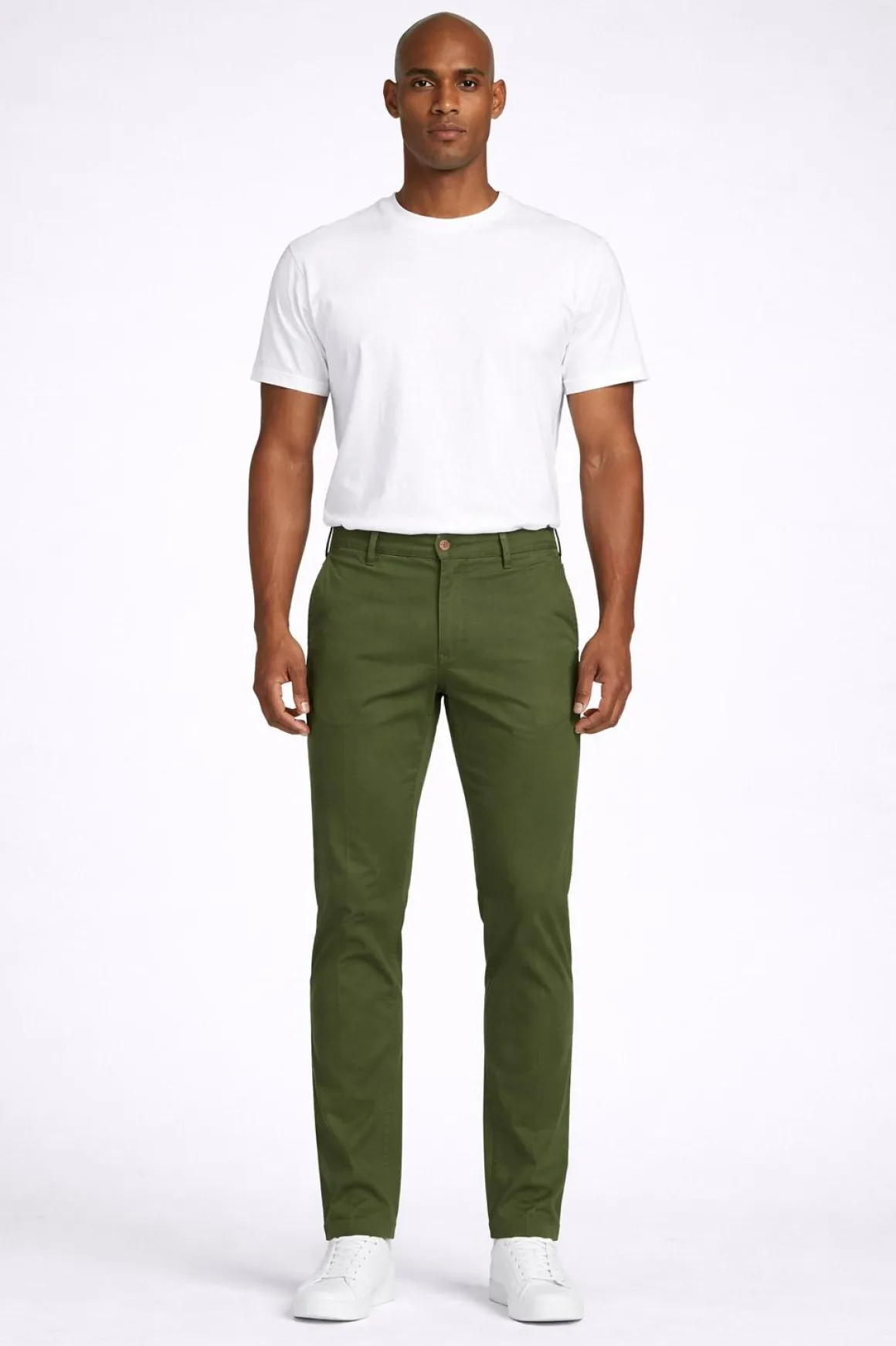 Pantalone chino in cotone stretch