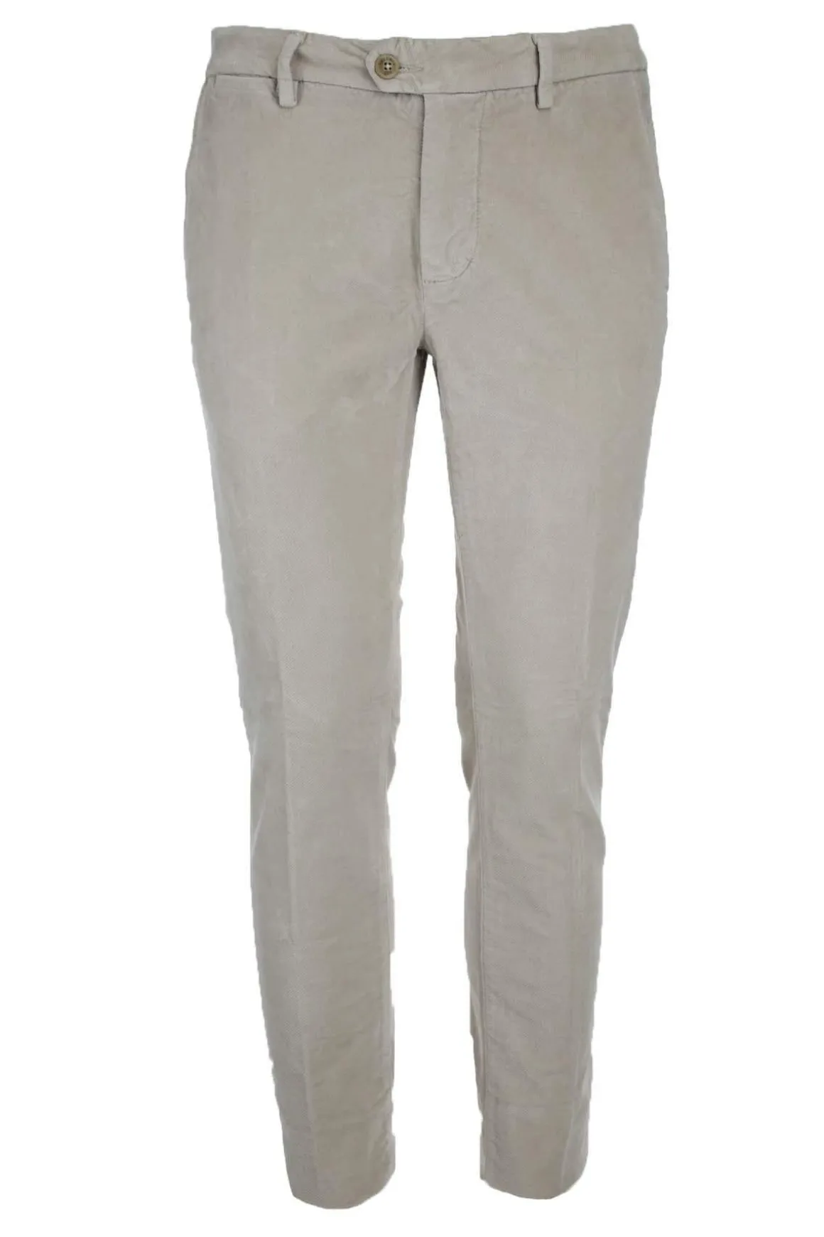 Pantalone chino in cotone armaturato stretch