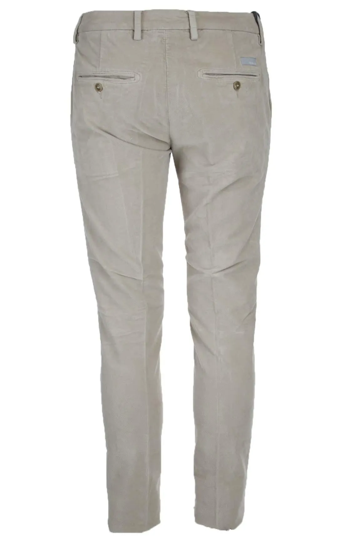 Pantalone chino in cotone armaturato stretch