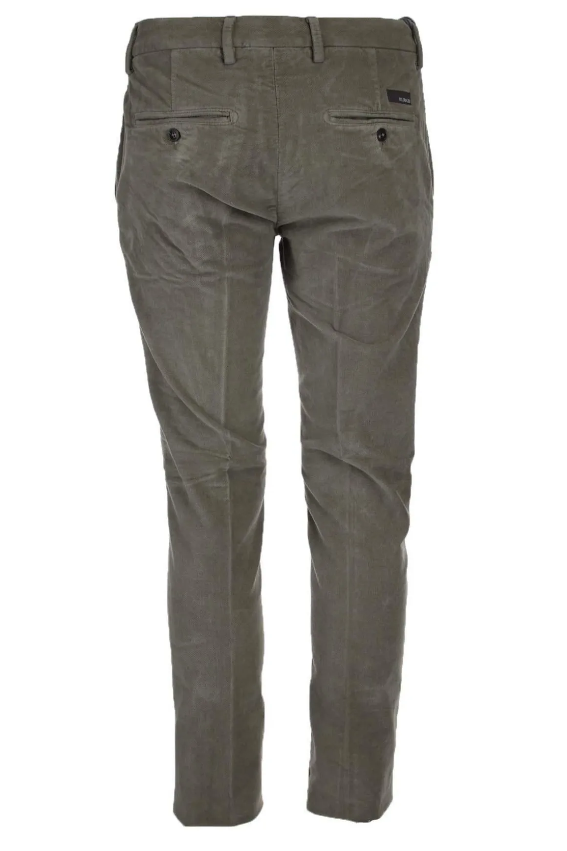 Pantalone chino in cotone armaturato stretch