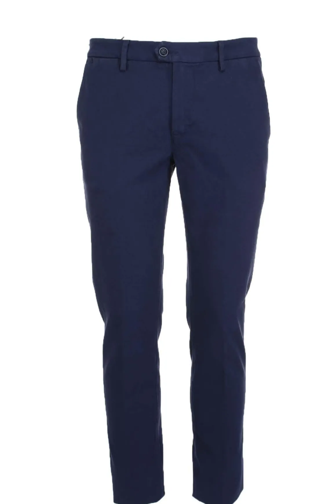 Pantalone chino in cotone armaturato stretch