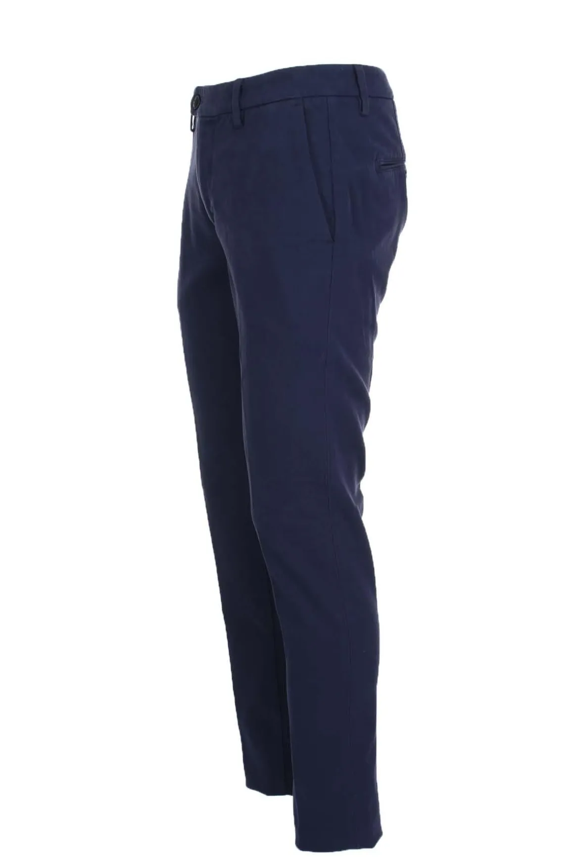 Pantalone chino in cotone armaturato stretch