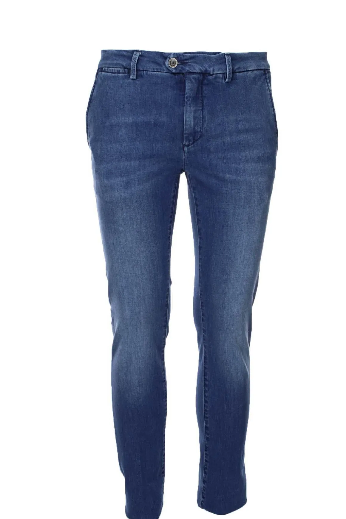 Pantalone chino in denim