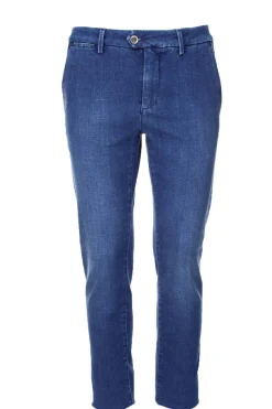 Pantalone chino in denim