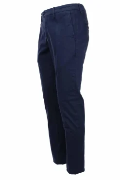 Pantalone chino in raso di cotone stretch