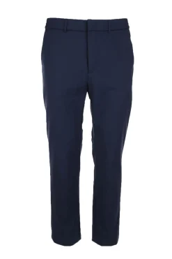 Pantalone chino in tessuto tecnico con elastico