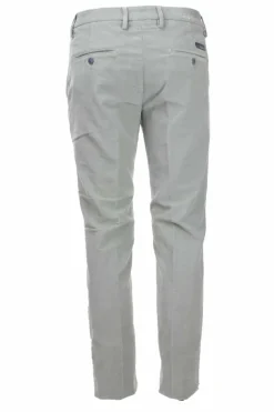 Pantalone chino velluto diagonale stretch