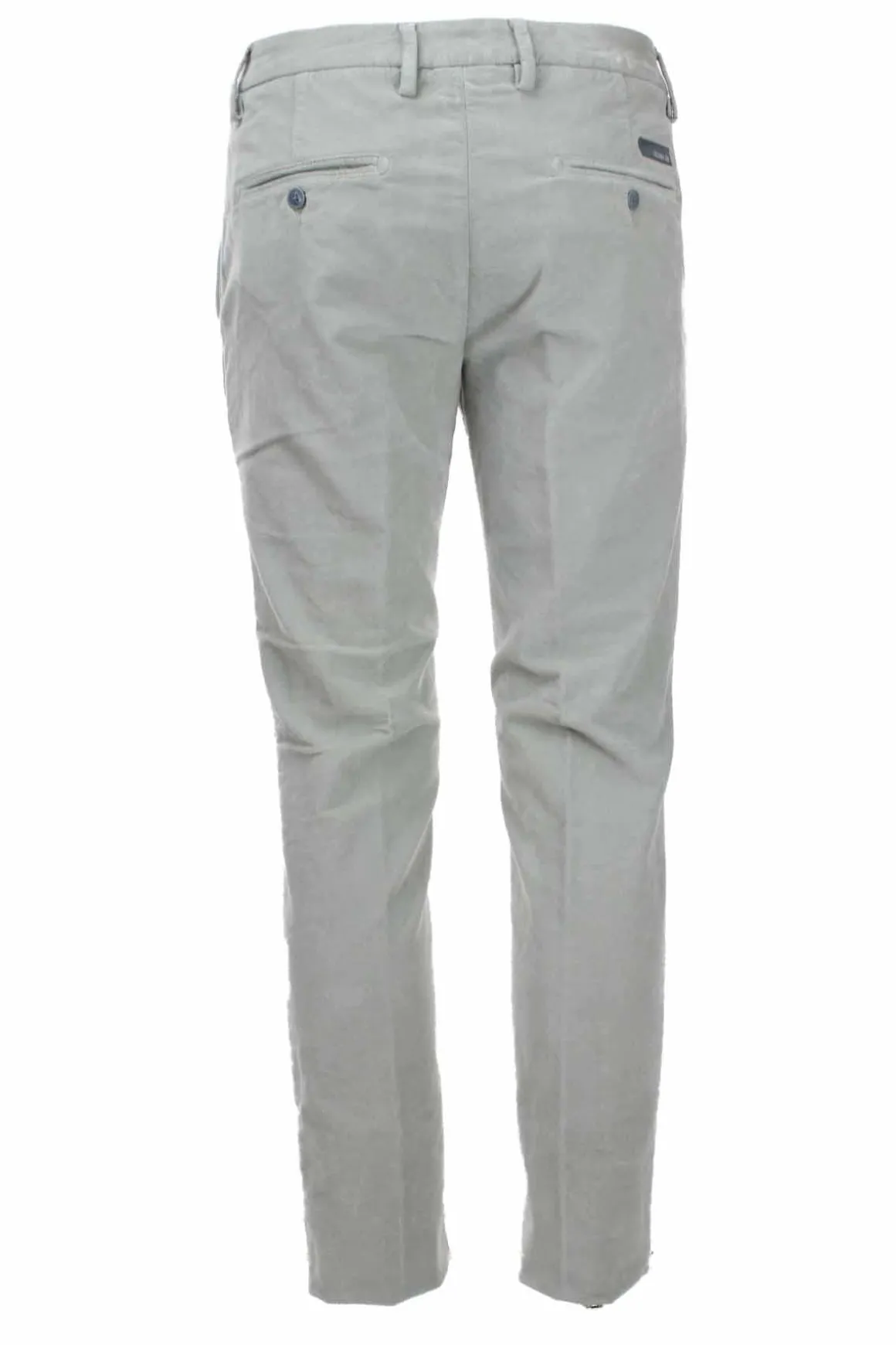 Pantalone chino velluto diagonale stretch