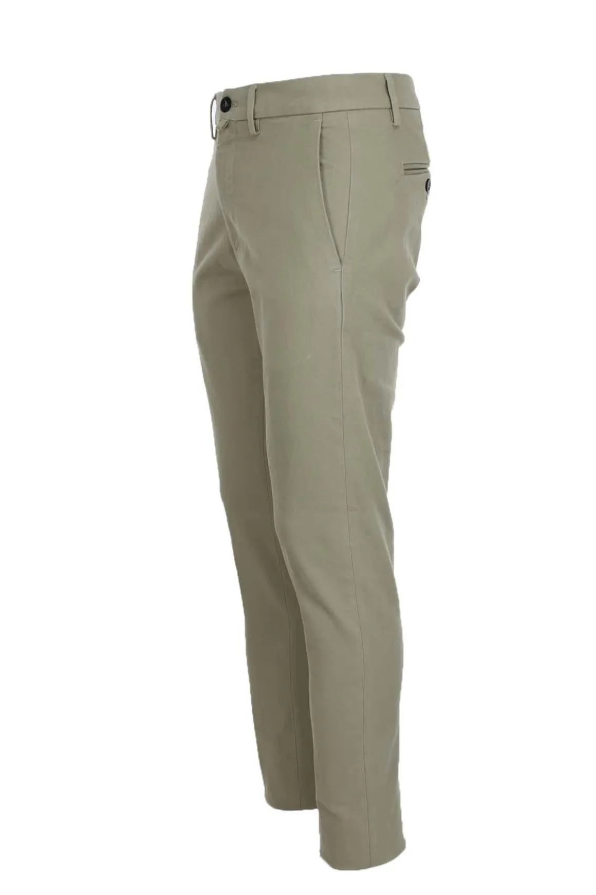 Pantalone chino's in cotone stretch