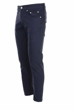 Pantalone in cotone con toppa