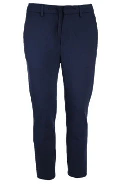 Pantalone in jersey elasticizzato con coulisse