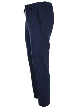 Pantalone in jersey elasticizzato con coulisse
