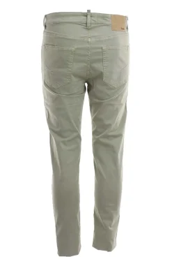 Pantalone in raso cotone 5 tasche