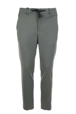 Pantalone in tessuto tecnico con coulisse