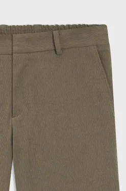 Pantalone tasche america in velluto 1000 righe