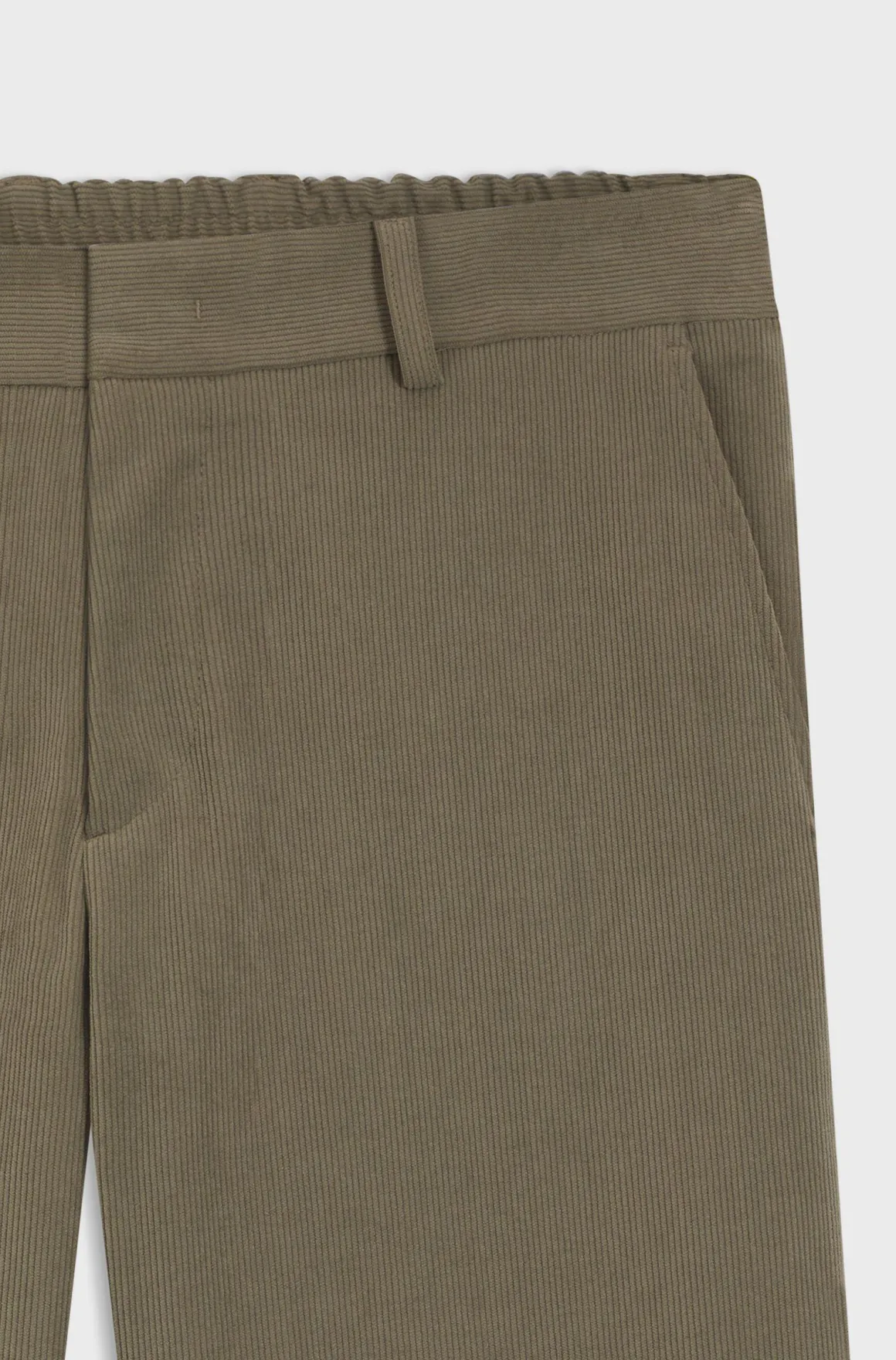 Pantalone tasche america in velluto 1000 righe