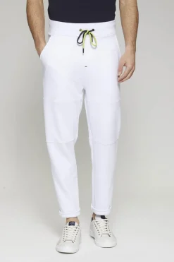 Pantalone tuta in felpa stretch
