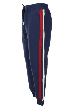 Pantalone tuta in felpa Sun68 con bande laterali